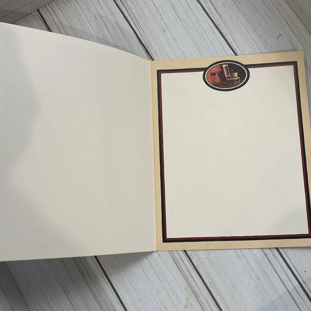 Vintage Bookmark Deluxe Note Cards Sitting In The Sun by Ned Young 16 Pieces